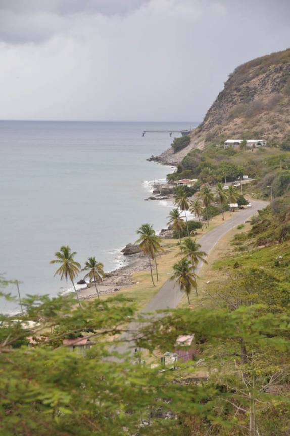 Oranje Beach, uma das duas praias de Sint Eustatius - Caribe